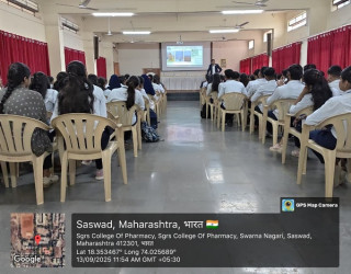 Guest Lecture on Pharmacy pathways: Education, Practice, Research & Entrepreneurship By Dr. Chandrakant Bobade