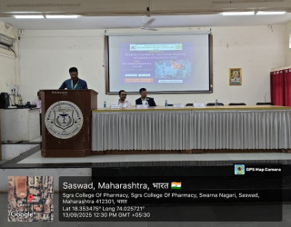 Guest Lecture on Pharmacy pathways: Education, Practice, Research & Entrepreneurship By Dr. Chandrakant Bobade