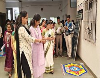 On the occasion of PDEA’s 84th Foundation Day on 8th September 2025, the college organized a Rangoli Competition