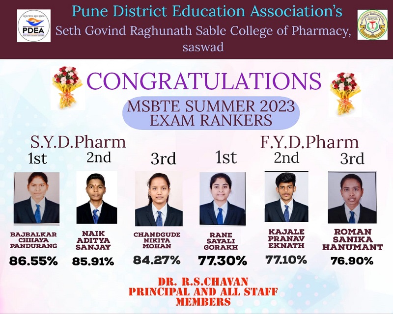 MSBTE Summer 2023 Exam Rankers