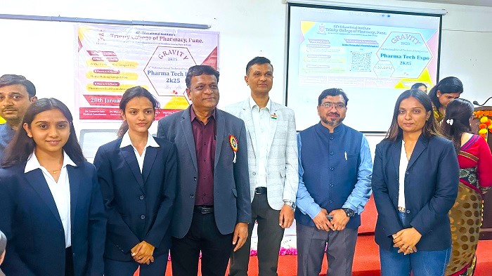 Heartiest congratulations for receiving 2nd rank in National Level Poster Competition, Pharma Tech Expo 2025