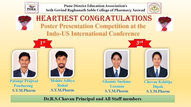 Poster Presentation Competition at the Indo-US International Conference